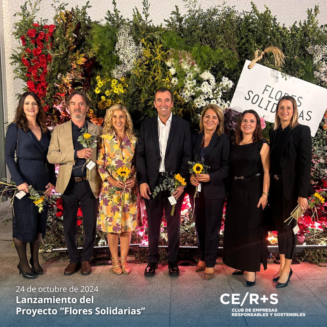 El CE/R+S participó en el lanzamiento del Proyecto Flores Solidarias