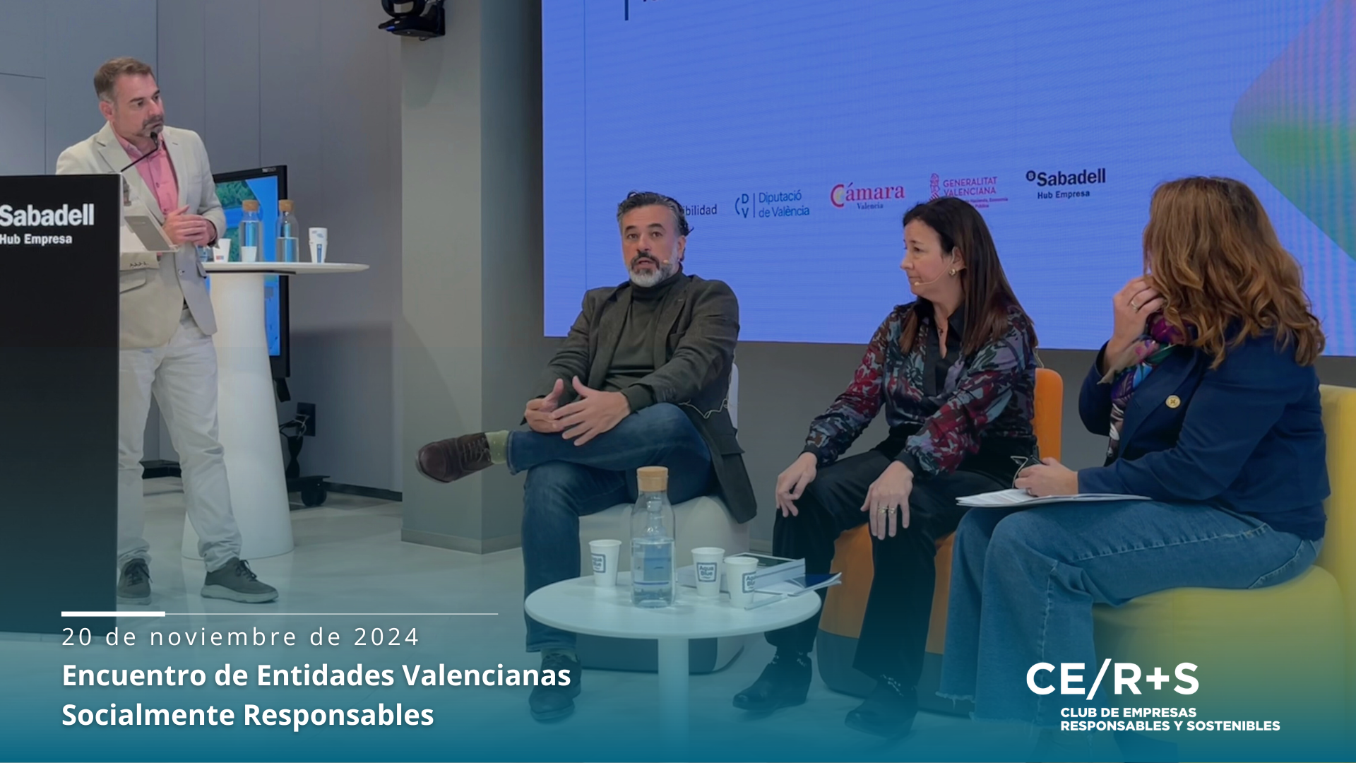 El CE/R+S en el Encuentro de Entidades Valencianas Socialmente Responsables