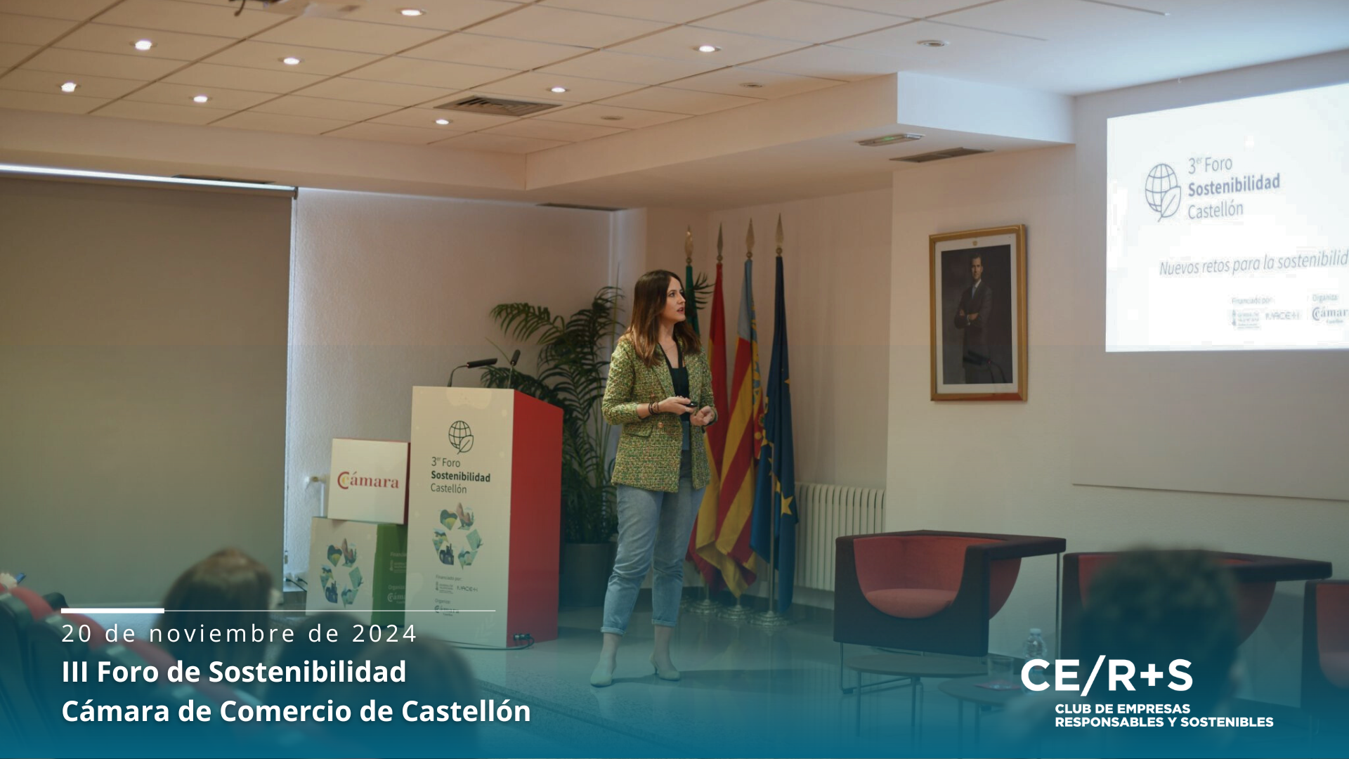 El CE/R+S en el III Foro de Sostenibilidad de la Cámara de Comercio de Castellón